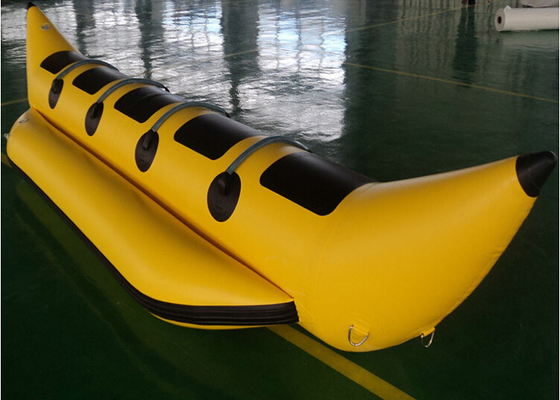 Κίνα Στεγανοποιήστε τη διογκώσιμη βάρκα μπανανών ψαριών μυγών PVC 0.9mm για τα παιχνίδια νερού προμηθευτής