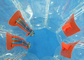 Πολλών χρήσεων χορτοταπήτων ποδόσφαιρο φυσαλίδων ποδοσφαίρου διογκώσιμο με το σφουγγάρι μαργαριταριών μέσα προμηθευτής