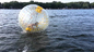 Ελκυστική τρέχοντας σφαίρα νερού ακτών διογκώσιμη με EN14960 3.0m X 2.0m μέγεθος προμηθευτής