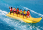 Διογκώσιμα ψάρια μυγών βαρκών μπανανών υπόλοιπου κόσμου Singal παιχνιδιών λιμνών διασκέδασης για τα παιχνίδια σερφ προμηθευτής