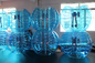 Μπλε διογκώσιμο ανθρώπινο μπαλόνι ποδοσφαίρου φυσαλίδων 1.2mDia διογκώσιμο προμηθευτής