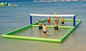Αθλητικά παιχνίδια πετοσφαίρισης παιχνιδιών νερού λιμνών διογκώσιμα για το πάρκο νερού προμηθευτής