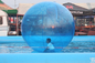 Υπαίθρια αθλητικά παιχνίδια νερού 2m διογκώσιμες τρελλές σφαίρες νερού Diamete, CE προμηθευτής